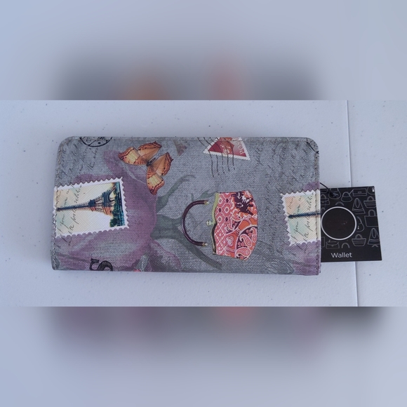 Slim fold post stamp wallet (NWTS) - Picture 5 of 7